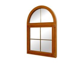 Нестандартные деревянные окна со стеклопакетом